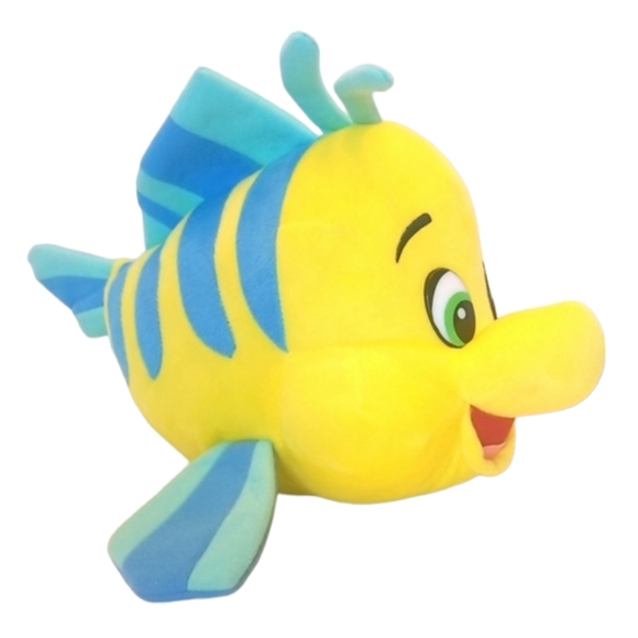 Disney Toys Disney The Little Mermaid Flounder Fish Plush Poshmark